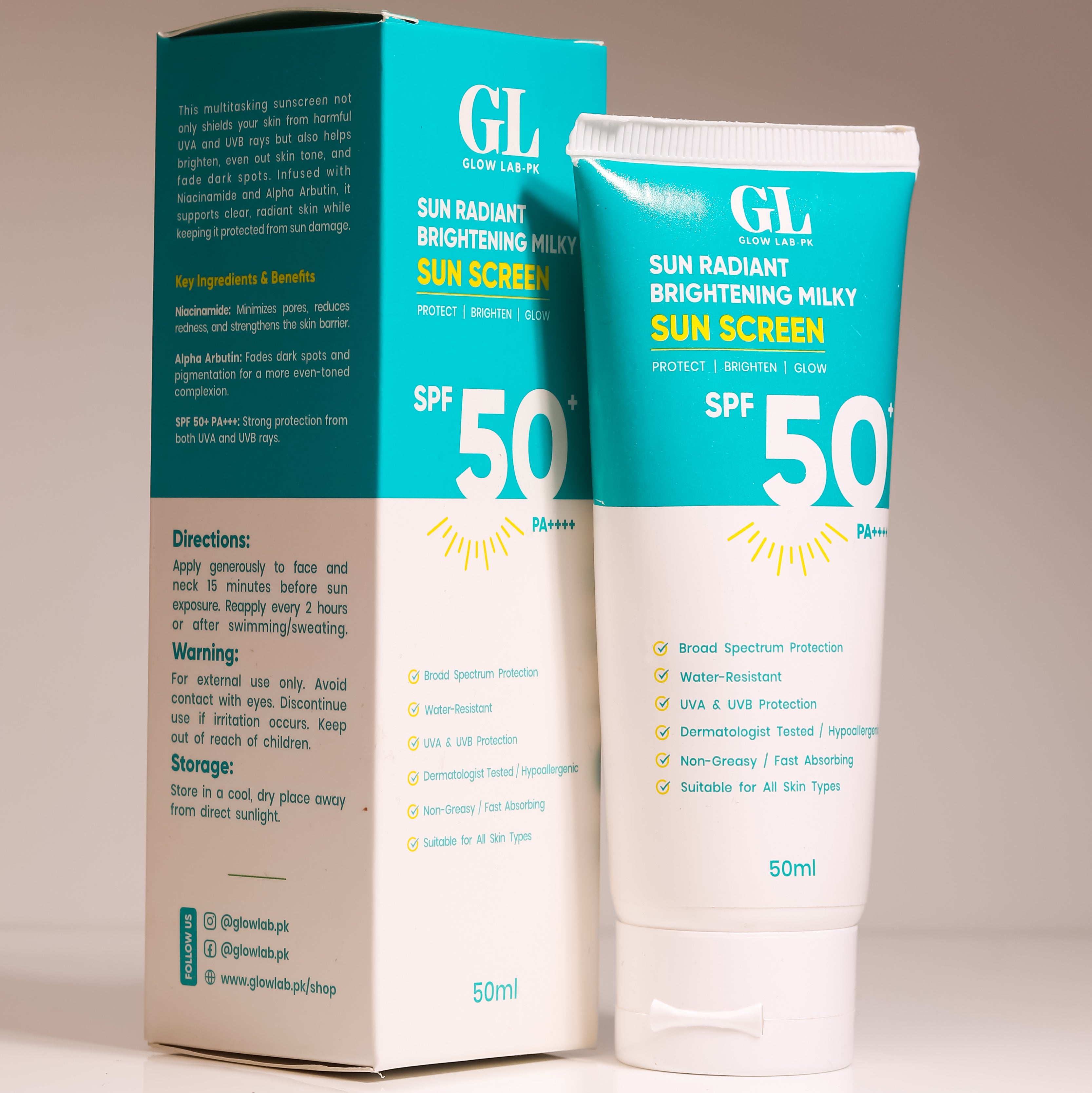 Brightening Milky Sunscreen