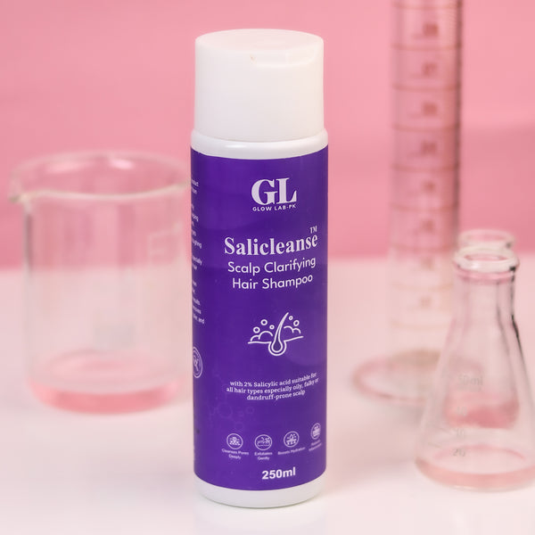 Salicleanse™ Scalp Exfoliation and clarifying shampoo. (250ml)