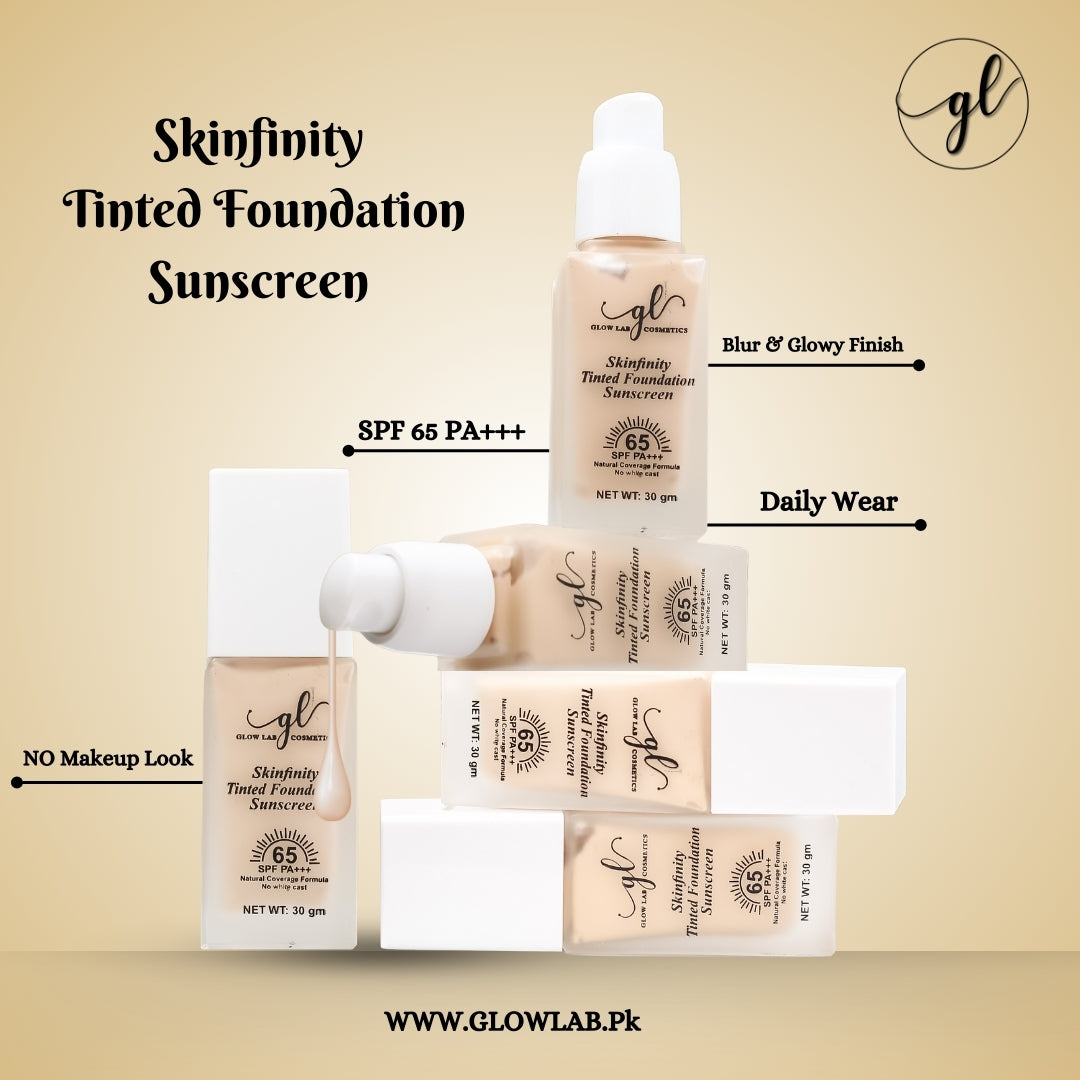 Skinfinity Tinted Foundation Sunscreen.