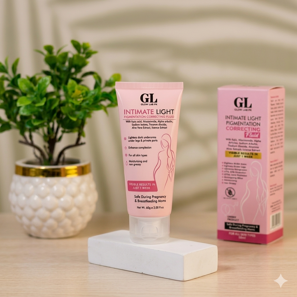 Intimate Light pigmentation correcting fluid.