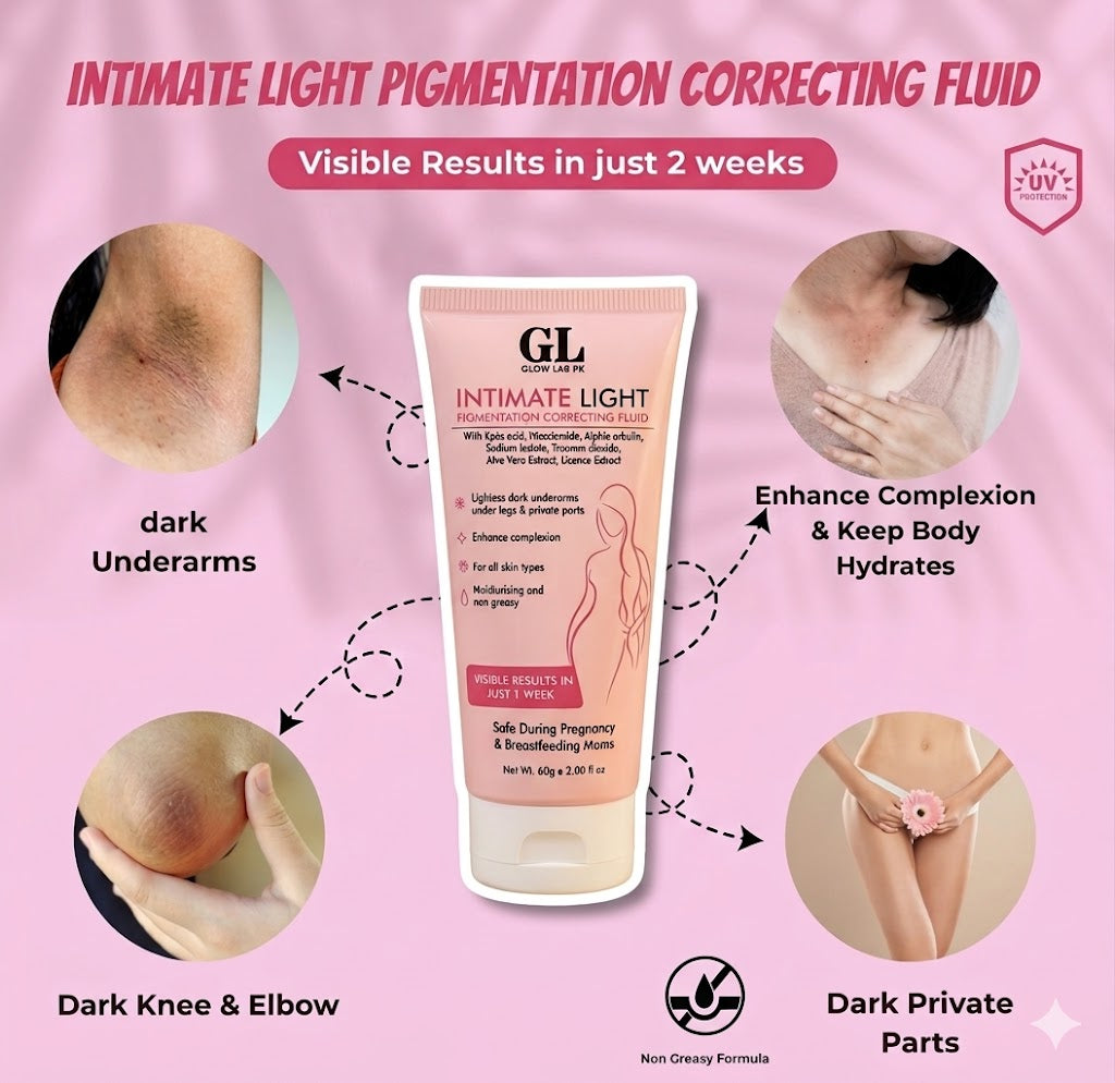 Intimate Light pigmentation correcting fluid.