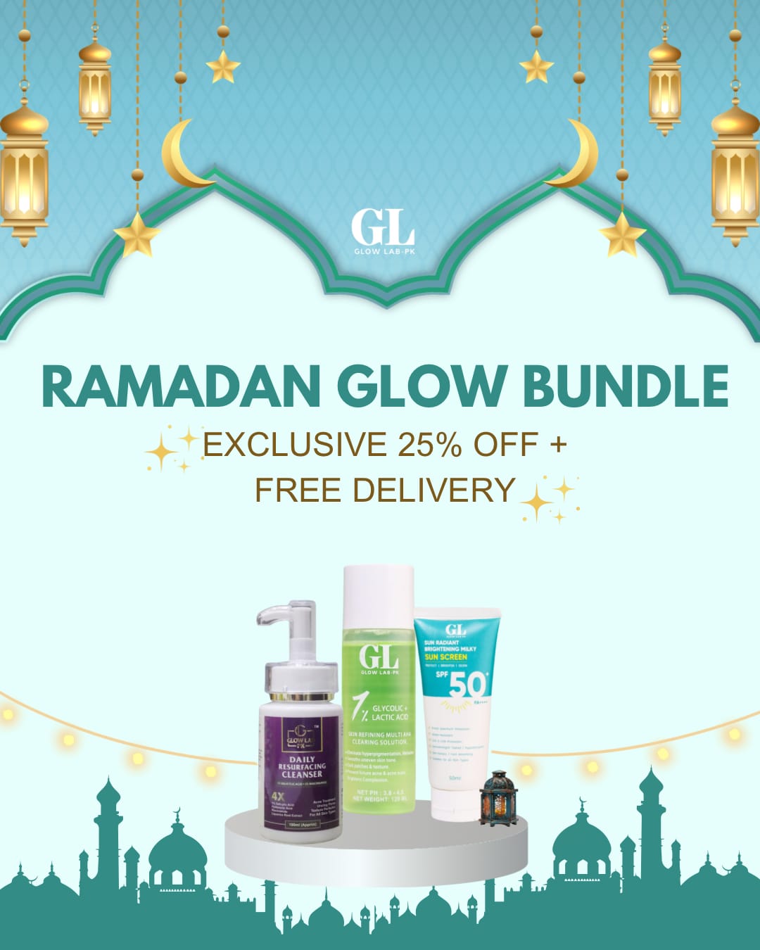 Ramazan Glow Bundle ( 25% OFF + FREE DELIVERY) Code: Ramazan10