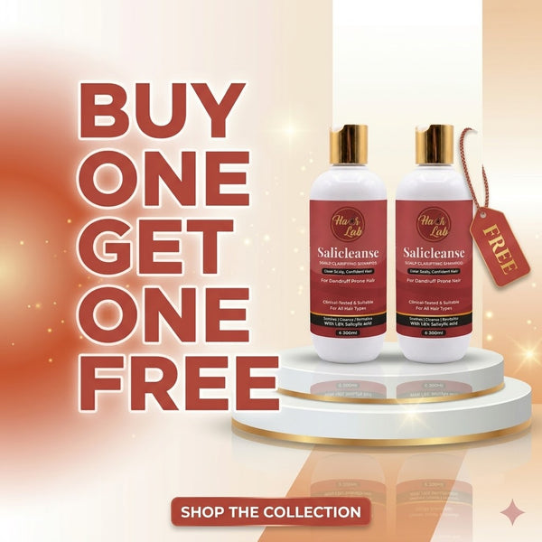 Salicleanse | Best Scalp Clarifying Shampoo for Build-Up & Oily Hair | (e300ml)