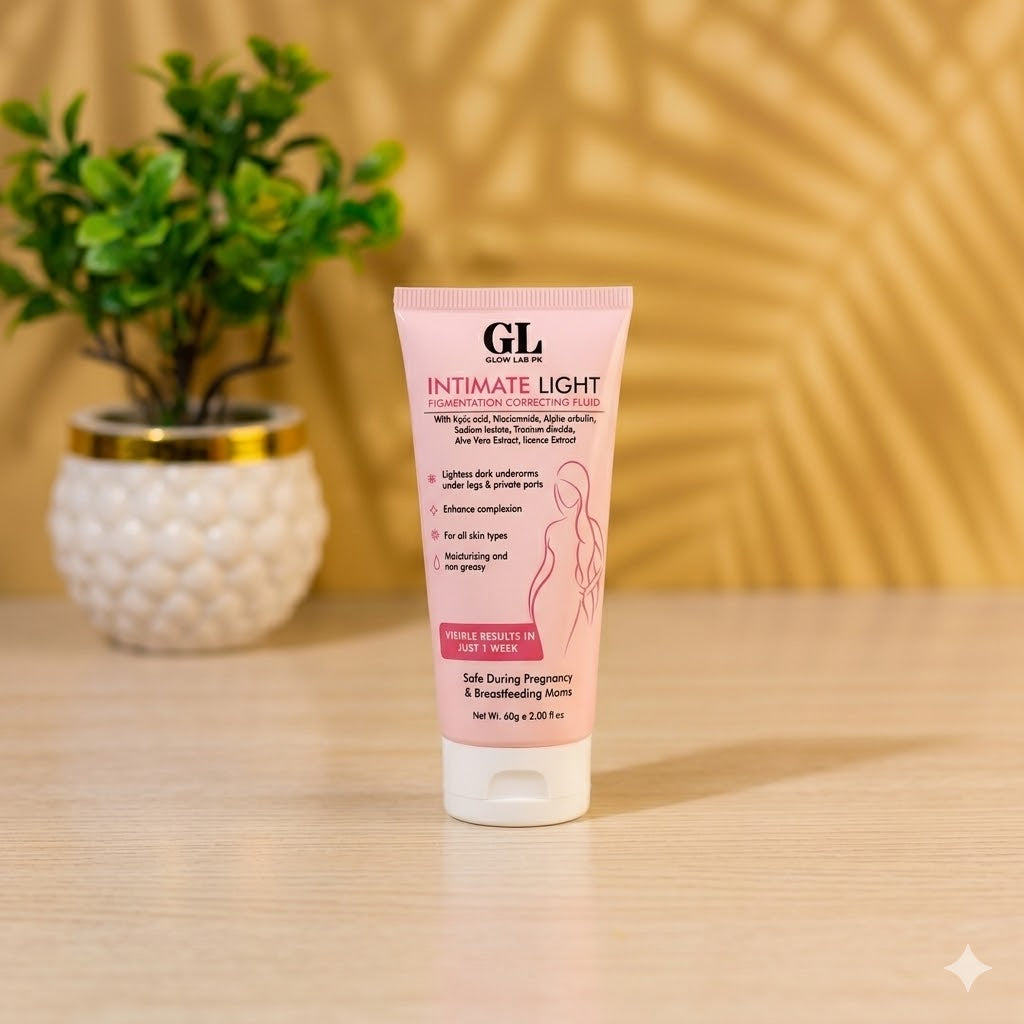 Intimate Light pigmentation correcting fluid.