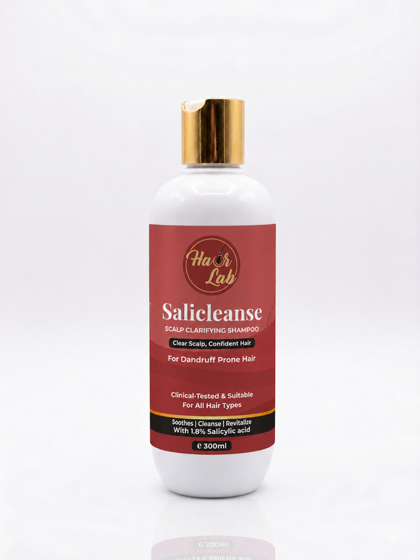 Salicleanse | Best Scalp Clarifying Shampoo for Build-Up & Oily Hair | (e300ml)